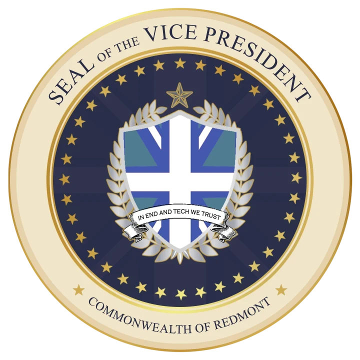 Seal of the Vice President of the Commonwealth of Redmont